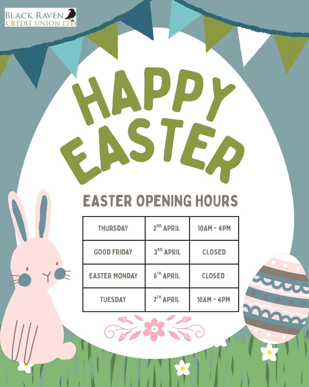 Easter Opening Hours 2026